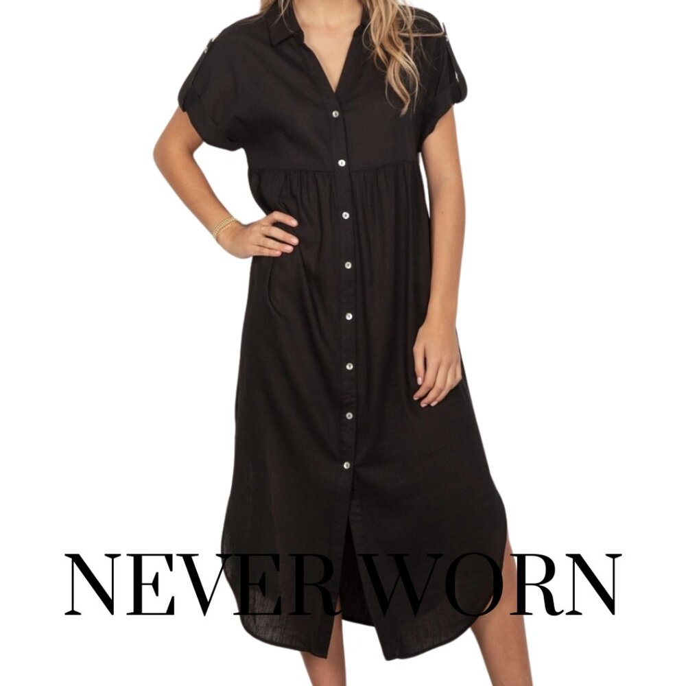 The Perfect Linen Dress by Very J - NEW WITH TAGS!